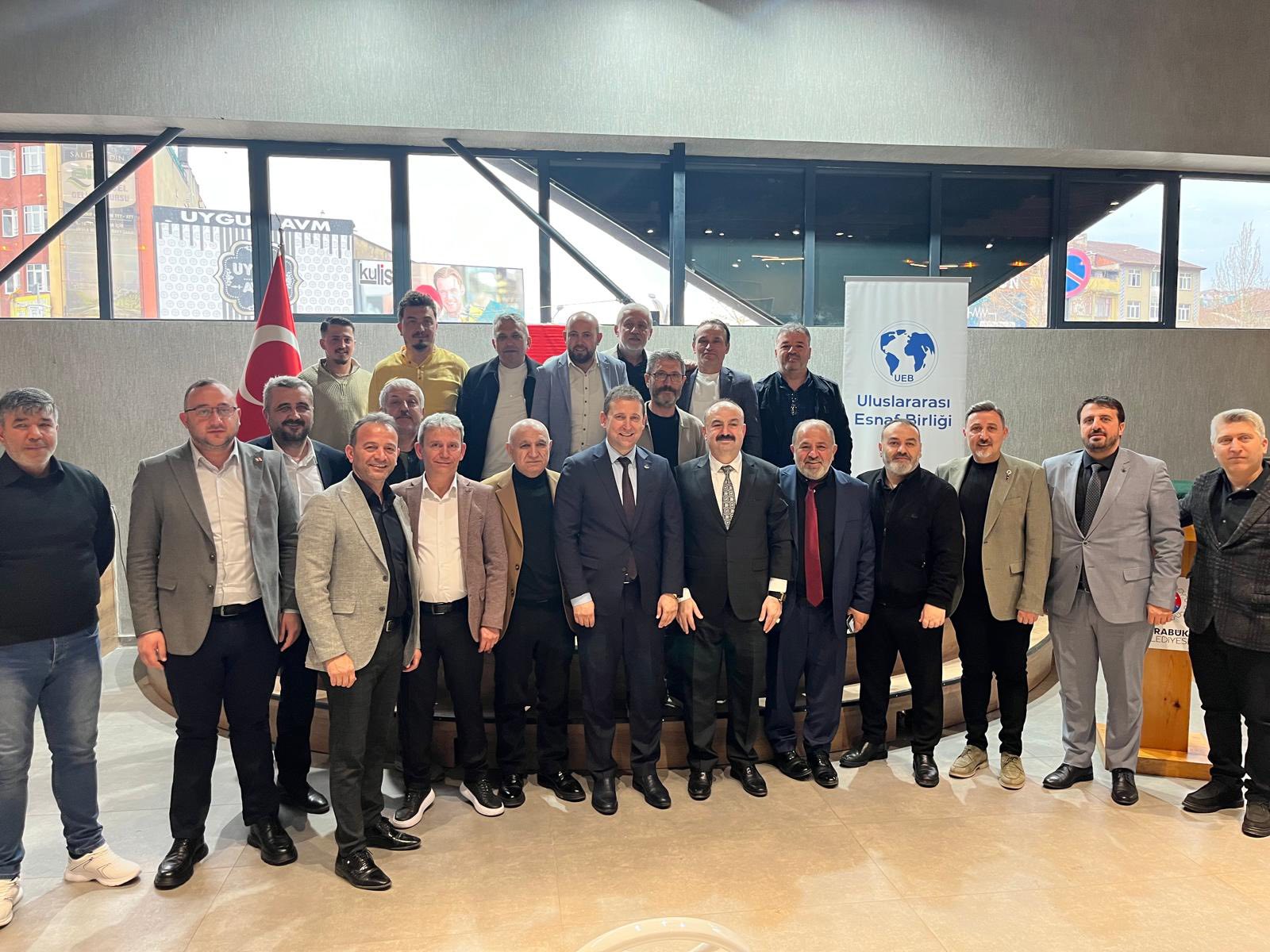 UEB Karabük Genel Kurulu’nda Başkan Mehmet Özdil'den Tek Ses: “Birleşerek Büyüyeceğiz” Karabük’te 