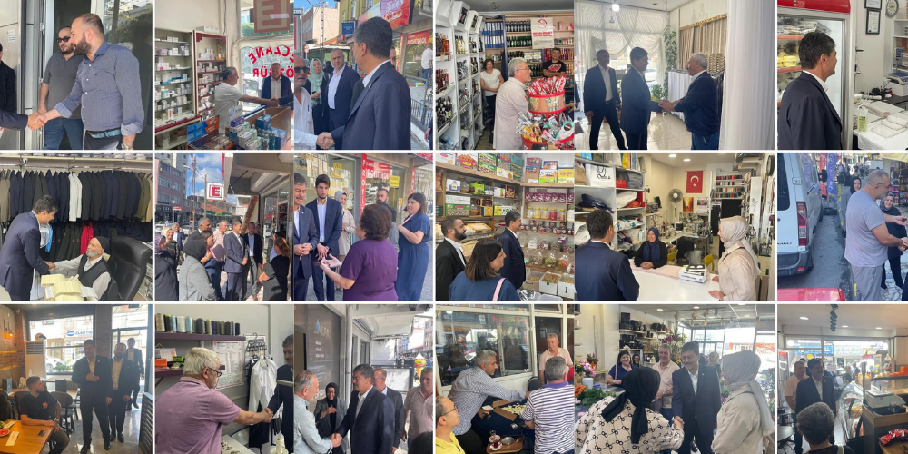 Necmettin Erkan’dan Sarıyer’de Esnaf Ziyareti
