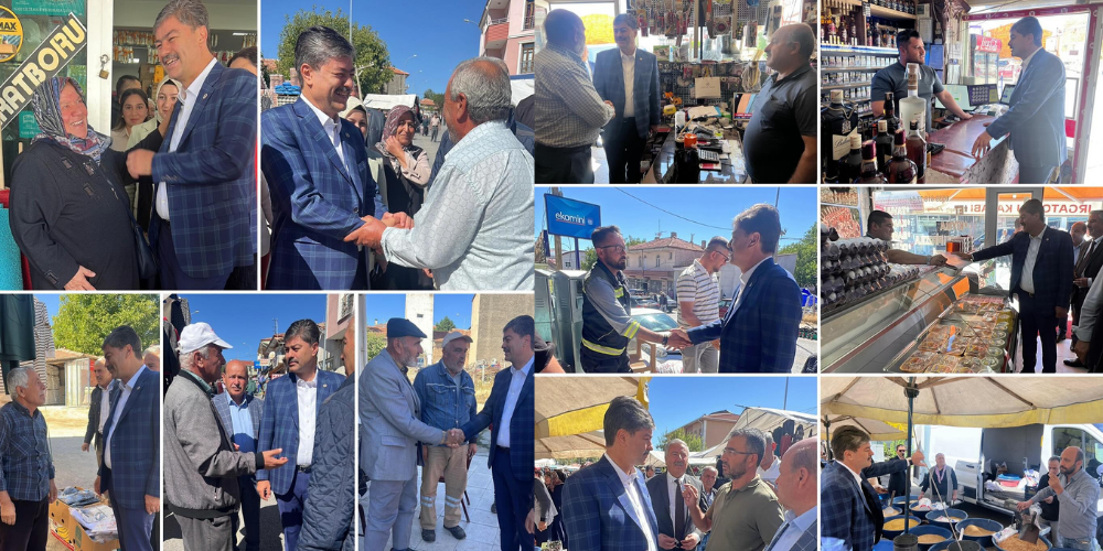 Milletvekili Necmettin Erkan, Akpınar’da Esnaf ve Vatandaşlarla Buluştu
