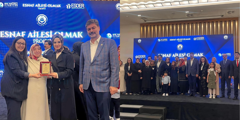 “Esnaf Ailesi Olmak” Programında Birlik, Dayanışma ve Paylaşım Mesajı Ön Plandaydı