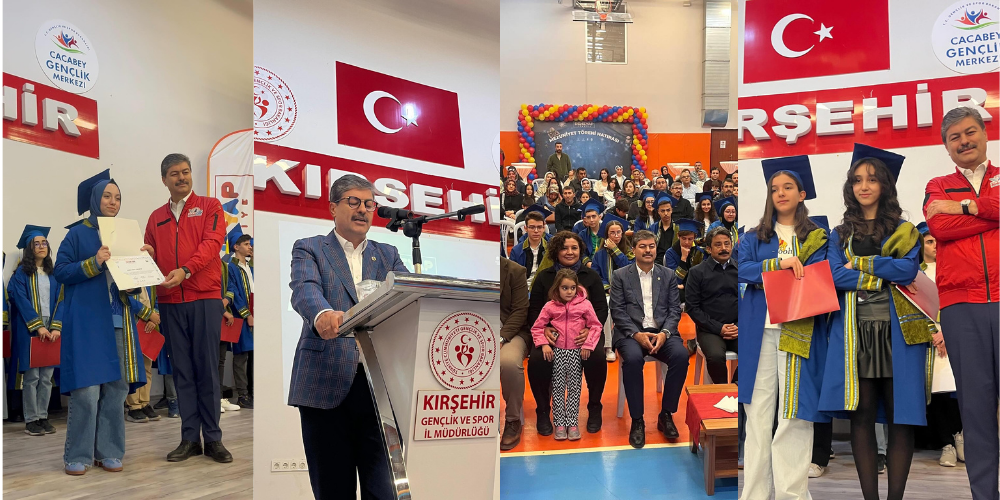 Kırşehir’de Deneyap Teknoloji Atölyelerinde Mezuniyet Sevinci Yaşandı